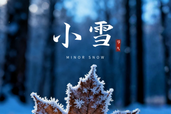 小雪节气，这杯就是柠手打柠檬茶与初雪最配!